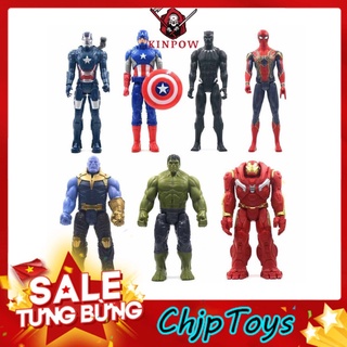 Đồ Chơi Siêu Anh Hùng Avenger 2 Có Đèn Phát Sáng Đỏ Nhựa An Toàn Cao Cấp