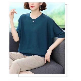 Áo Kiểu Nữ Trung Niên Tay Cánh Dơi Cao Cấp Free Size <70Kg