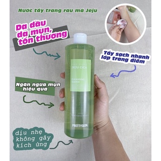 Tẩy trang rau má Jeju Pretty Skin 500ml