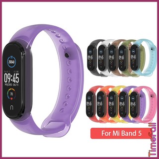 Dây đeo silicon trong mi band 6, Mi band 5 chính hãng MIJOBS - dây đeo thay thế miband 5, miband 6 MIJOBS bản trong suốt