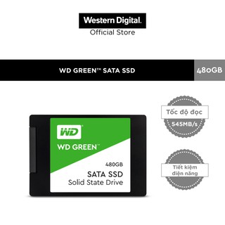 Ổ cứng SSD WD Green 480GB SATA III 2.5 inch (WDS480G2G0A)