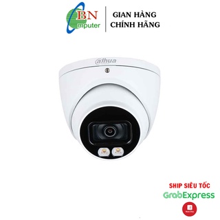 Camera IP Dahua 2.0MP HDW 2239TP-AS-LED-S2 tích hợp mic, ban đêm có màu, hỗ trợ khe cắm thẻ nhớ lên đến 256GB