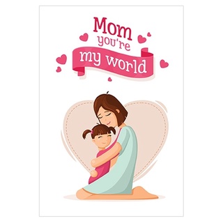 Sách - Notebook - Mom, You'Re My World (Tb) TSM0462