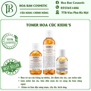 Toner hoa cúc Kiehl’s Calendula Herbal Extract Toner mini 40ml