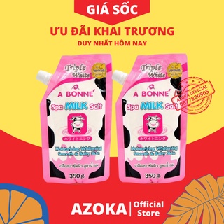 Muối tắm sữa bò tẩy tế bào chết A Bonne Spa Milk Salt 350g Thái Lan