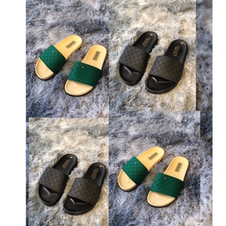 [Free Ship] Dép Nam Gucci Thời Trang Nam Chất Liệu Cao Su Non Êm Bền Đẹp