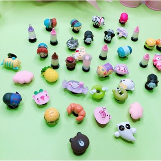 Sticker gắn dép 3D pilu handmade dính dép có bán rời stram