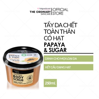 Tẩy da chết toàn thân Organic Shop Body Scrub / Papaya &amp; Sugar ( 250mL )
