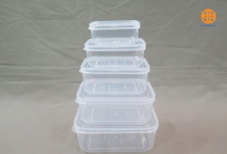 COMBO 5 HỘP ĐỰNG THỨC ĂN, NƯỚC CHẤM_NHỰA VIỆT NHẬT_SIZE NHỎ