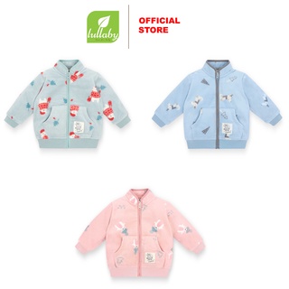 LULLABY - Áo khoác kéo khoá cổ cao cho bé NH127B