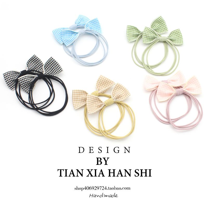 dây cột tóc nữ,dây buộc tóc dễ thương