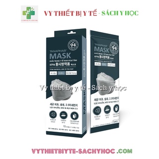 Khẩu trang y tế Than hoạt tính K94 (cá - Hộp 10 cái) - Thương hiệu Tanaphar