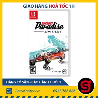 Game Burnout Paradise Remastered - Cho Máy Nintendo Switch