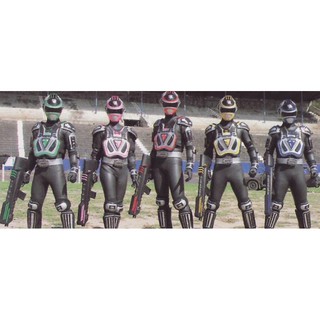 Mô hình nhân vật Hasbro ⚡ Power Rangers Lightning Collection ⚡ 6 inch S.P.D Squad A (Siêu nhân Deka)