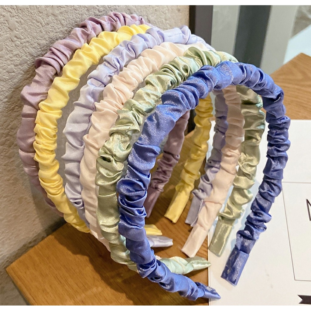 Bờm Nhún Lụa Satin
