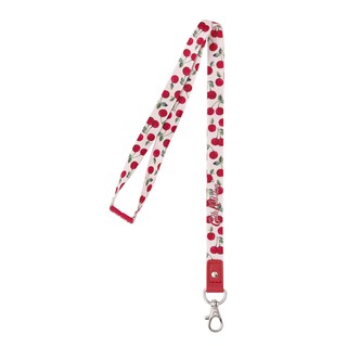 Cath Kidston - Dây đeo thẻ Lanyard Cherries - 1003109 -  Ivory