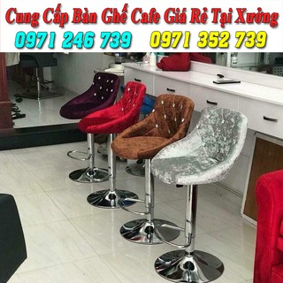 Ghế quầy trang điểm, ghế lễ tân nhập khâu giá rẻ