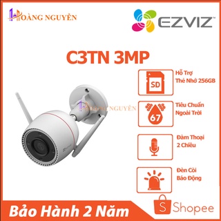 [NHÀ PHÂN PHỐI] Camera IP EZVIZ C3TN 3MP - Tầm Nhìn Hồng Ngoại 30m,Phát Hiện Chuyển Động,Tiêu Chuẩn Ngoài Trời IP67