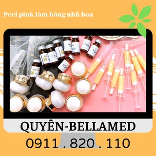 thay da sinh học Peel pink TCA làm hồng nhũ hoa, trắng nách, bẹn, mông 10ml