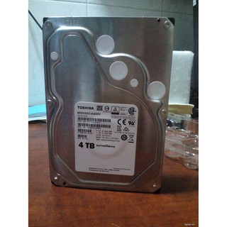 Ổ cứng chuyên dụng Camera Toshiba 3.5" 4TB (128MB) 5400Rpm SATA (6Gb/s)