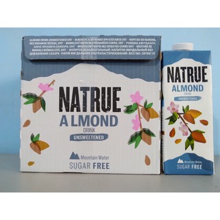 Thùng 6 Hộp 1L Sữa Almond Hạnh Nhân Nguyên Chất Natrue - EU