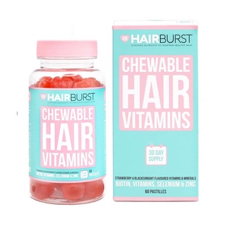 KẸO DẺO KÍCH THÍCH MỌC TÓC HAIRBURST CHEWABLE HAIR VITAMINS (60 VIÊN)