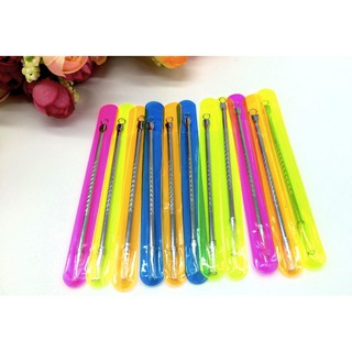 Cây Nặn Mụn 2 Đầu - 8cm Thép Không Rỉ L009