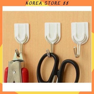 Vỉ 6 móc dính treo đồ tiện dụng,dính tường 1255 KOREA STORE88