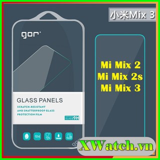 Bộ 2 Kính Cường lực Gor Xiaomi Mi mix 3 / Mi mix 2 / Mi mix 2s