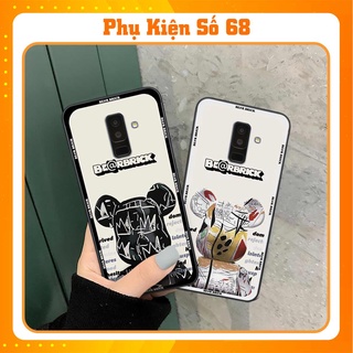 Ốp lưng điện thoại Samsung J8 elegant, gấu be@rbrick cao cấp, vỏ ốp rẻ đẹp