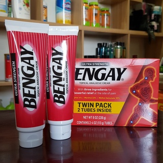 Combo 2 Tuýp Kem Xoa Bóp Giảm Đau Bengay Ultra Strength 226g Chính hãng Mỹ