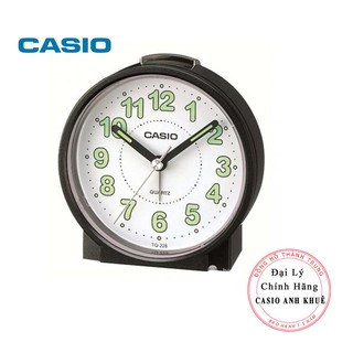 Đồng hồ để bàn Casio TQ-228-1DF báo thức, dạ quang ( 8.6 cm )