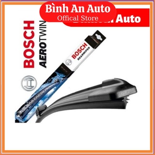 Bộ 2 cần gạt mưa không xương silicon (BOSCH) dành cho các dòng xe HONDA MAZDA, FORD, KIA, HYUNDAI, TOYOTA, CHEVROLET