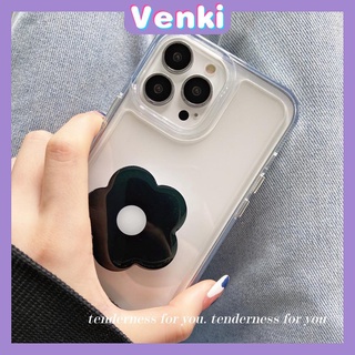 Ốp điện thoại silicon mềm có giá đỡ hình hoa thích hợp cho iPhone 13 Pro Max iPhone 12 Pro Max iPhone 11 iPhone7 Plus