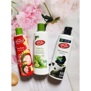 Sữa tắm lifebouy matcha khổ qua, than hoạt tính,trà phúc&amp;muối lộc