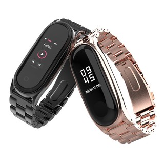 Dây kim loại mắt to Plus dành cho Xiaomi Miband 3 Miband 4