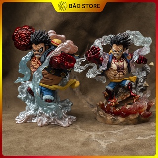 Mô hình One Piece Luffy Gear 4 Bounce Man cao 15cm, mô hình One Piece Figure Luffy băng Mũ Rơm