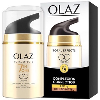 Kem nền  Olaz Total Effects 7in1 CC Cream với SPF 15 (Olay Đức) 50ML