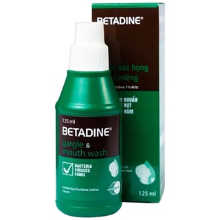 nước súc miệng betadine (viem họng , miệng, Amiđan …