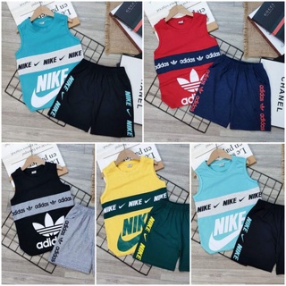 (20-40kg) Bộ Ba Lỗ Bé Trai cotton co dãn Size Đại chất đẹp mát