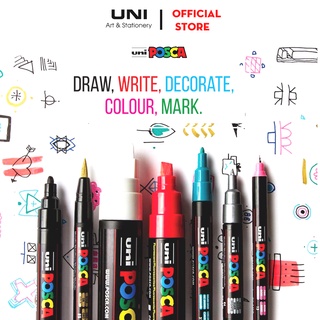 Bút vẽ Uniball POSCA Paint PC-1M-3M-5M