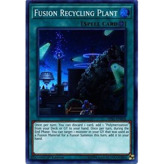 Thẻ bài Yugioh - TCG - Fusion Recycling Plant / HISU-EN058'