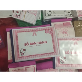 Sổ bán hàng kích thước a4 21x30 cm 50 tờ 2 mặt bìa màu có mica.