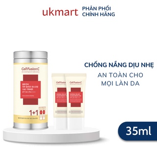 Kem Chống Nắng Dịu Nhẹ, An Toàn Cho Mọi Loại Da Cell Fusion C Derma Relief Sunscreen 100 SPF50+/PA++++