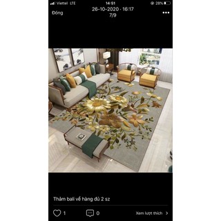 Thảm trải sàn trang trí nhà cửa sẵn kho giá rẻ