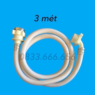 [Mã ELHA22 giảm 5% đơn 300K] Dây cấp nước máy giặt cửa đứng cửa ngang dài 3 mét loại tốt