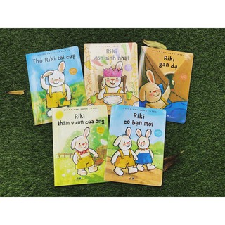 Sách - Bộ Chuyện về chú thỏ cool nhất Hà Lan - Thỏ Riki (05 cuốn)