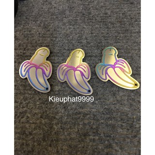 Móc Khoá / Tem Titan Hình Trái Chuối Banana