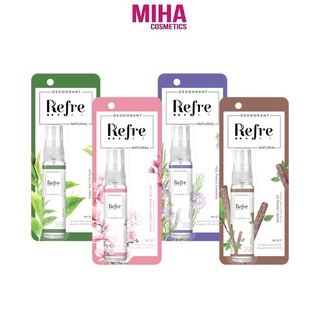 Xịt Thơm Khử Mùi Ngăn Tiết Mồ Hôi Refre Natural 30ml