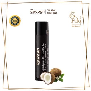 Son Dưỡng Dầu Dừa Bến Tre Cocoon Coconut LipBalm 5g